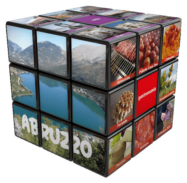 Souvenir Cube – Abruzzo
