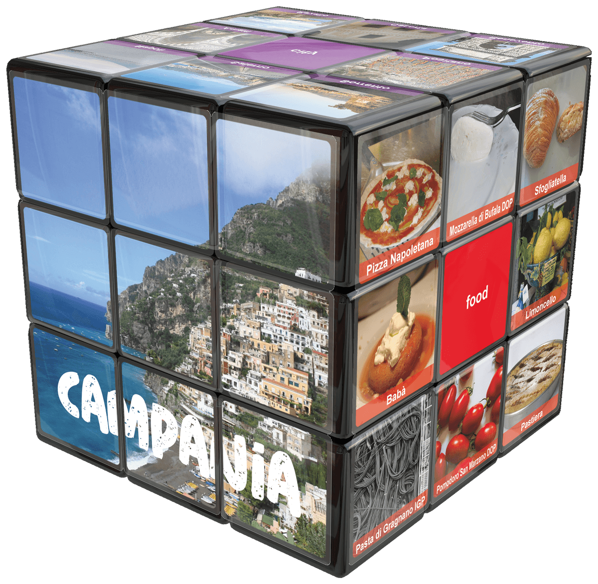 Souvenir Cube – Campania