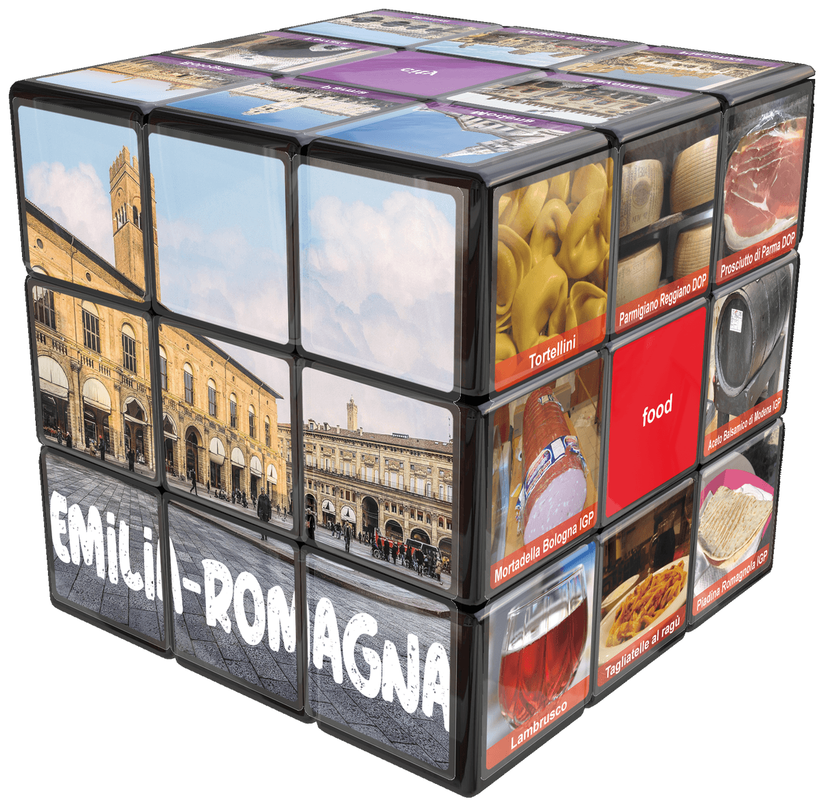 Souvenir Cube – Emilia-Romagna