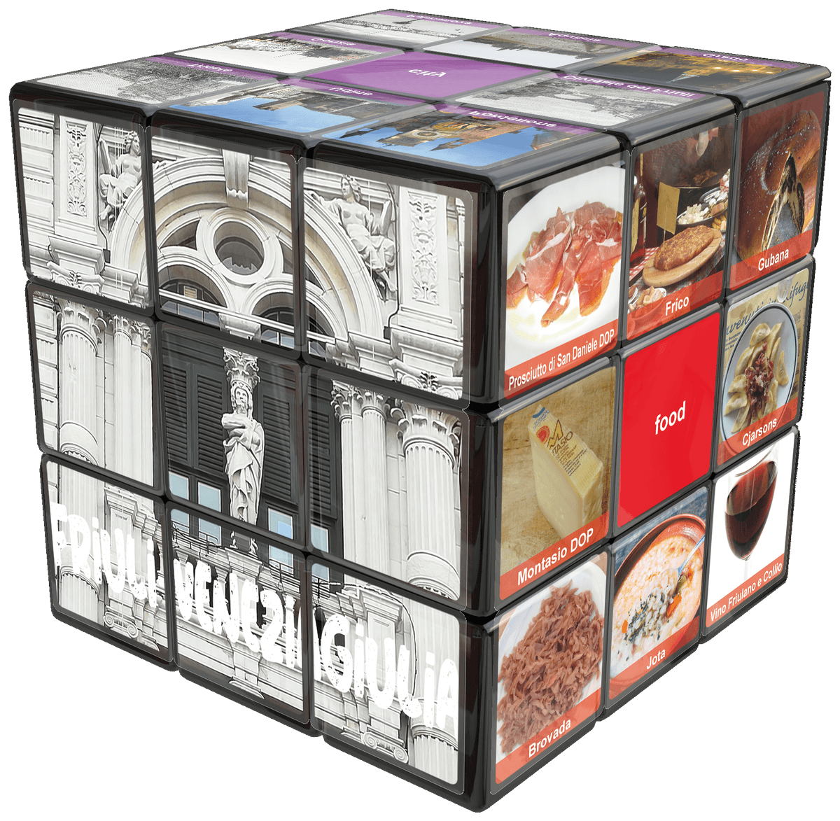 Souvenir Cube – Friuli-Venezia Giulia